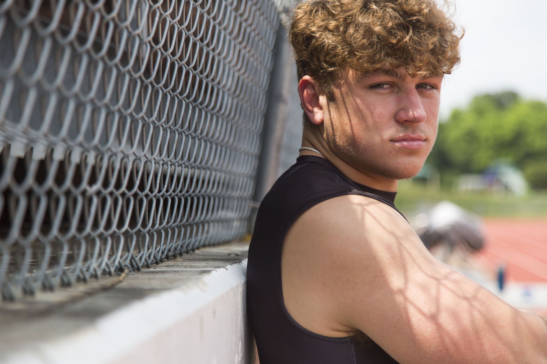 Boys track: Owen Ostroski, Holland Hall